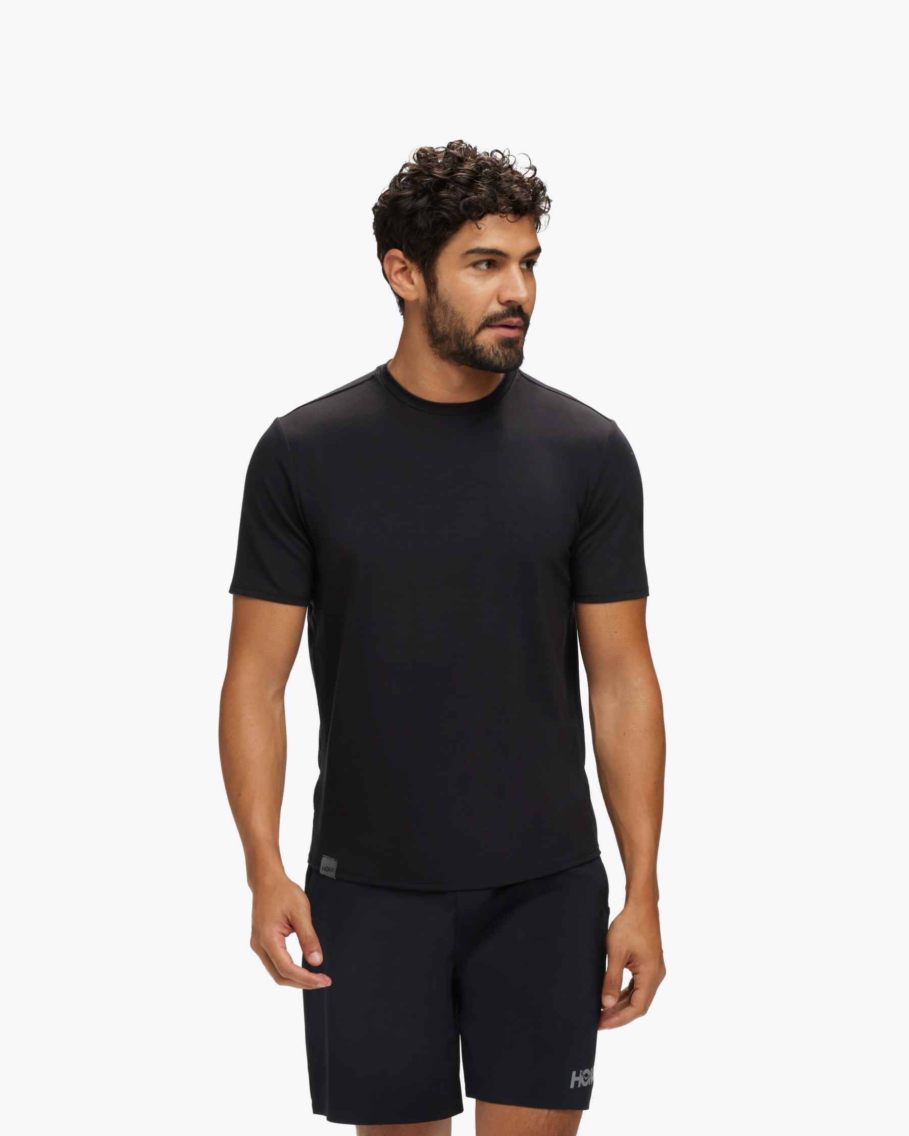 1141757-BLK_01.jpg Hoka Essential Tee - Image 1