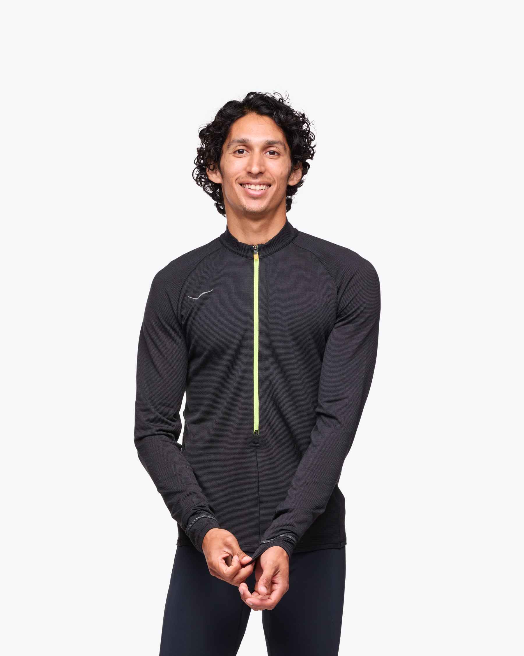 1156097-BLK_01.jpg BaseZip Long Sleeve - Image 1