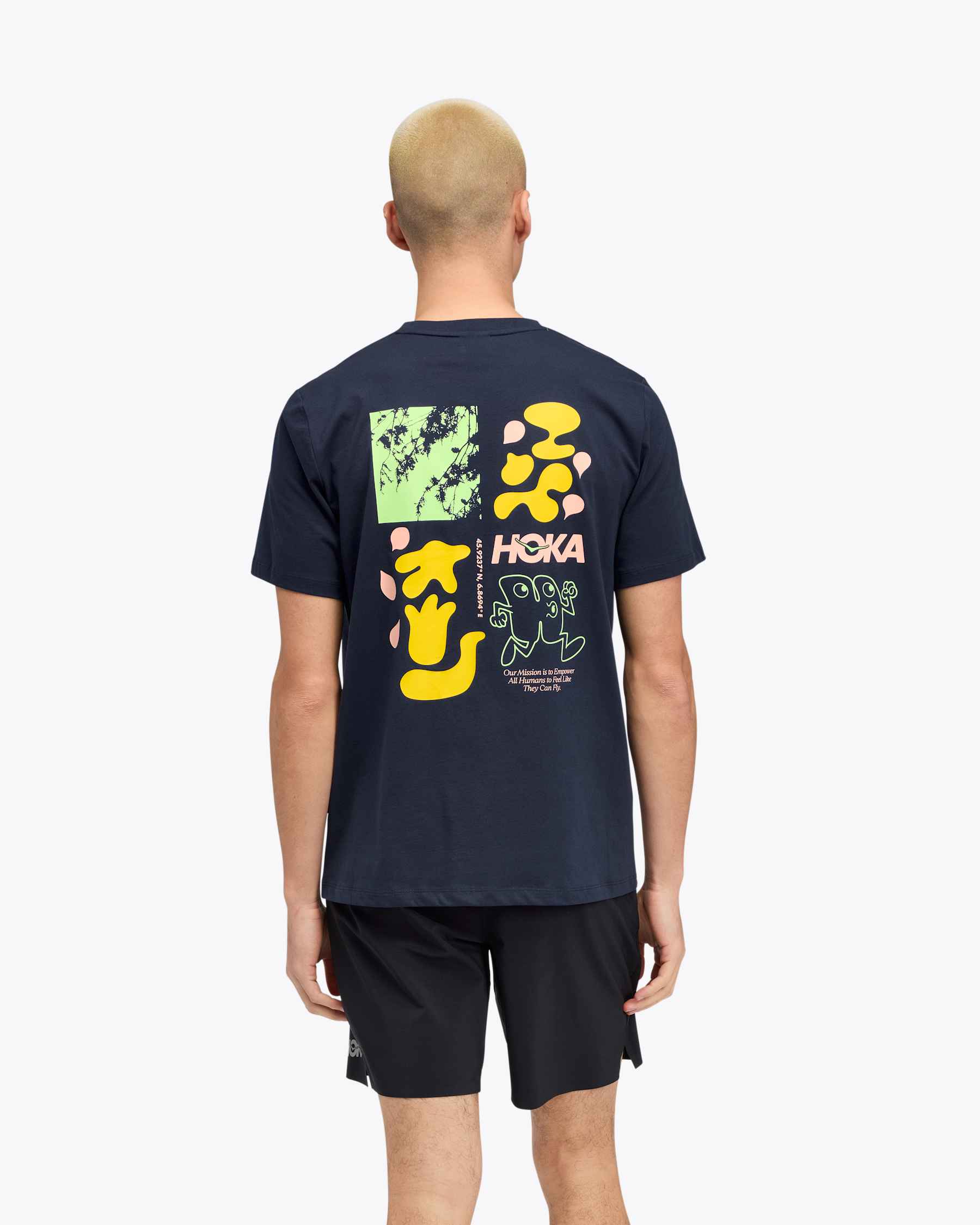 1168255-VST_02.jpg HOKA Collage Short Sleeve Tee - Image 2